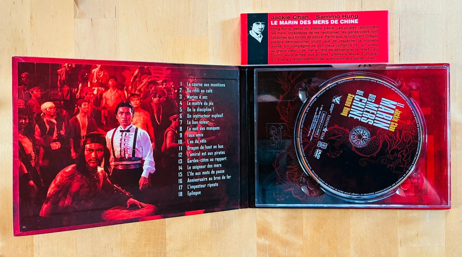 Lote 2 Longbox DVD Jackie Chan: O Marinheiro dos Mares da China 1 e 2. – photo 4